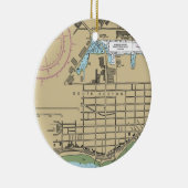 South Boston Chart Keramik Ornament (Rechts)