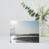 South Boston Sunset Postkarte (Stehend Vorderseite)