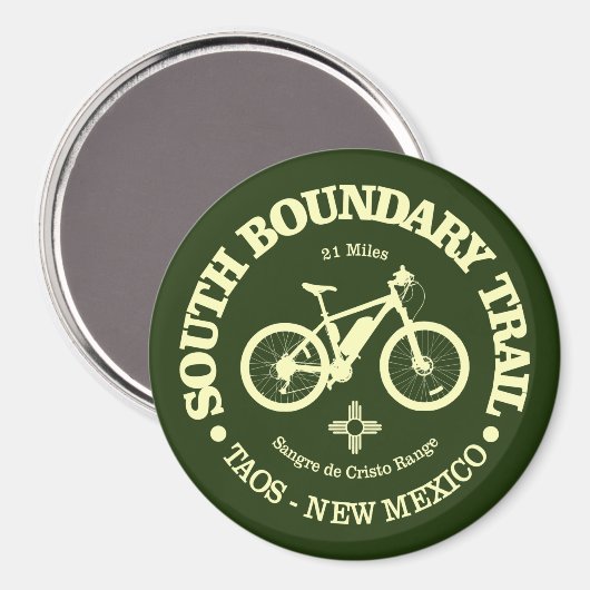 South Boundary Trail (MB) Magnet (Vorderseite/Rückseite)