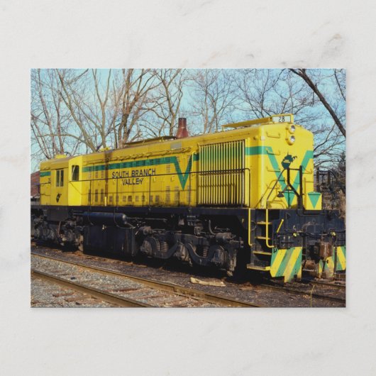 South Branch Valley Railroad Alco MRS-1 No. 28 Rom Postkarte (Vorderseite)
