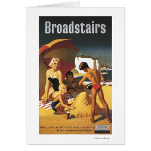 South British Railways Family on Beach