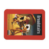 South British Railways Family on Beach Magnet (Horizontal)