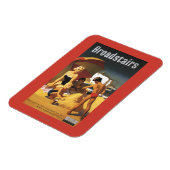 South British Railways Family on Beach Magnet (Linke Seite)