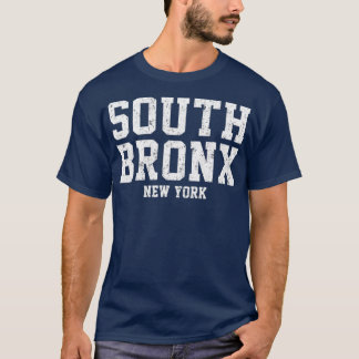 South Bronx Vintage abgenutzt Geburtsort von T-Shirt