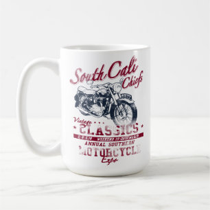 South Cali Chiefs Vintage Motorrad Kaffeetasse
