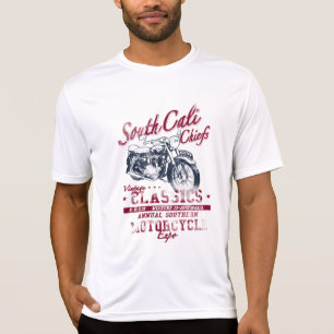 South Cali Chiefs Vintage Motorrad-Klassiker T-Shirt