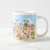 South California Beach Life Jumbo-Tasse (Rechts)