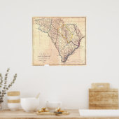 South Carolina: 1818 Poster (Küche)
