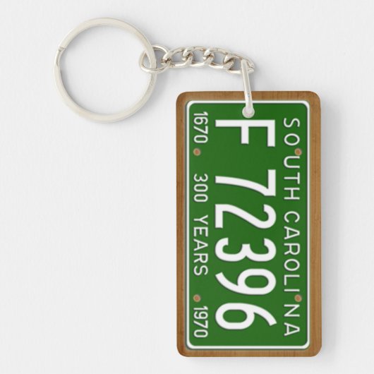 South Carolina 1970 Vintager Schlüsselanhänger (Vorderseite)