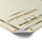 South Carolina 3 Poster (Ecke)