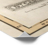 South Carolina 5 Poster (Ecke)