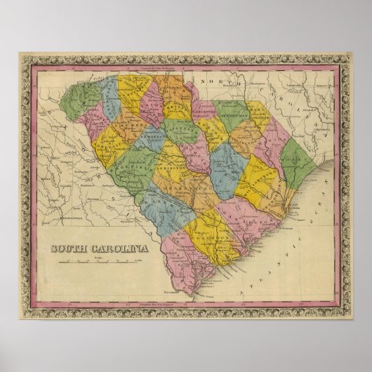 South Carolina 9 Poster (Vorne)