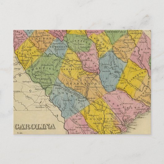 South Carolina 9 Postkarte (Vorderseite)
