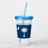 South Carolina Acryltrinkbecher (Rückseite)