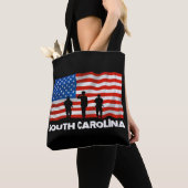 South Carolina American Flag Tasche (Von Nahem)