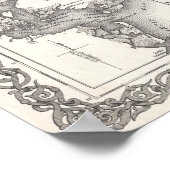 South Carolina Antike Karte Poster (Ecke)