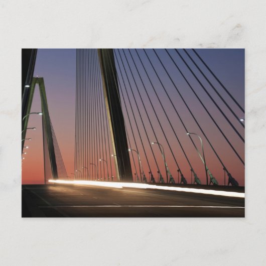 South Carolina, Arthur Ravenel Jr. Bridge Postkarte (Vorderseite)