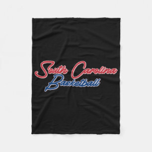 South Carolina Basketball (usa Colors) Fleecedecke