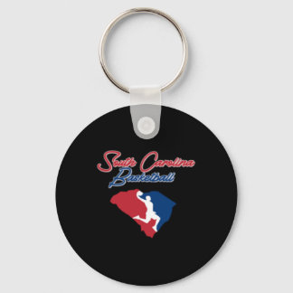 South Carolina Basketball (usa Colors) Schlüsselanhänger