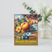 South Carolina Bezaubernd Vistas Landschaftlich Postkarte (Stehend Vorderseite)