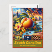 South Carolina Bezaubernd Vistas Landschaftlich Postkarte (Vorne/Hinten)