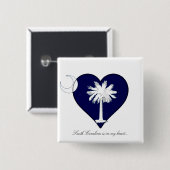 South Carolina Button (Vorne & Hinten)