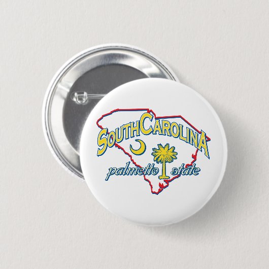 South Carolina Button (Vorne & Hinten)