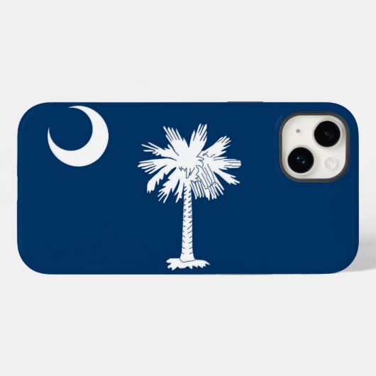 South Carolina Case-Mate iPhone Hülle (Rückseite (Horizontal))