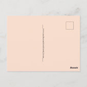 South Carolina Colorful Map Postcard Postkarte (Rückseite)