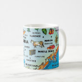 South Carolina - Columbia Mug Kaffeetasse (VorderseiteRechts)