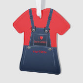 South Carolina County Overalls Ornament (Vorderseite)