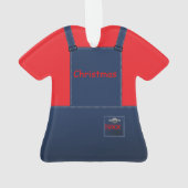 South Carolina County Overalls Ornament (Rückseite)