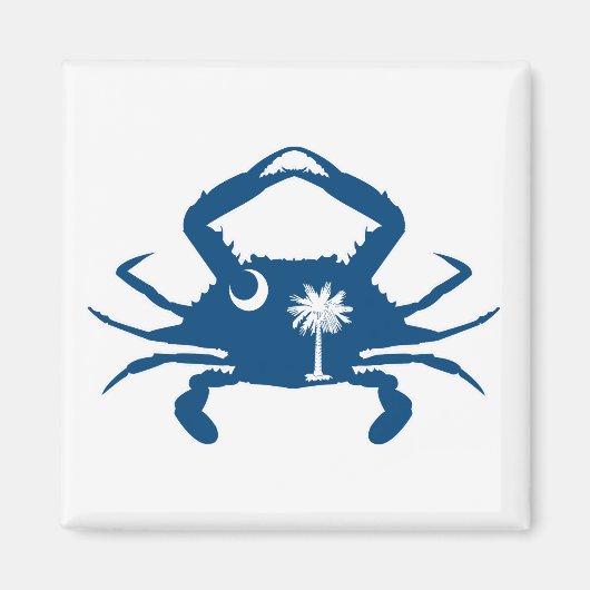 South Carolina Crab Magnet (Vorne)