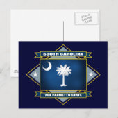 South Carolina Diamond Postkarte (Vorne/Hinten)