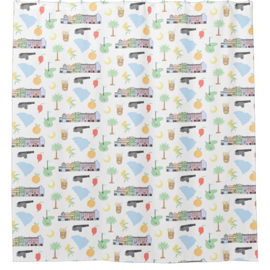 South Carolina Duschvorhang (Vorderseite)