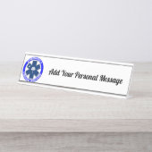 South Carolina EMS Star of Life Schreibtischnamensplakette (Vorderseite )