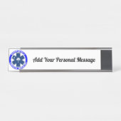 South Carolina EMS Star of Life Schreibtischnamensplakette (Vorderseite )