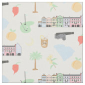 South Carolina Fabric Stoff (Nahaufnahme)
