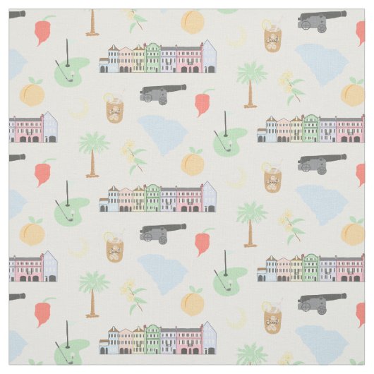 South Carolina Fabric Stoff (Muster)