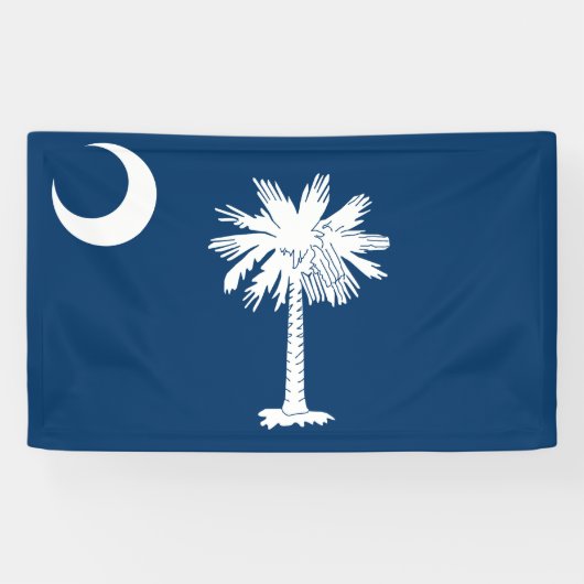 South Carolina Flag Banner (Horizontal)