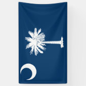 South Carolina Flag Banner (Vertikal)