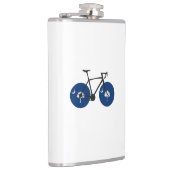 South Carolina Flag Bicycle Flachmann (Rechts)
