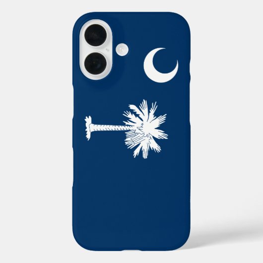 South Carolina Flag Case-Mate iPhone Hülle (Rückseite)