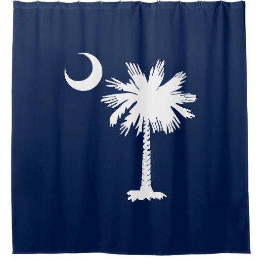 South Carolina Flag Duschvorhang (Vorderseite)
