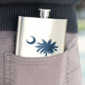 South Carolina Flag Flachmann (Beispiel)