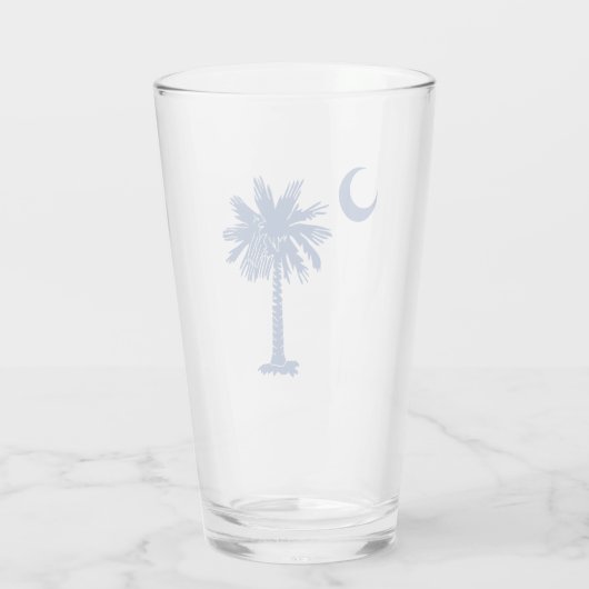 South Carolina Flag Glas (Rückseite)