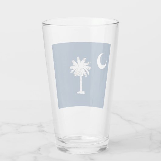 South Carolina Flag Glas (Rückseite)