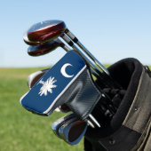South Carolina Flag Golf Headcover (In Situ)