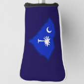 South Carolina Flag Golf Headcover (Rotieren 90)