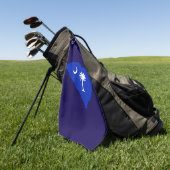 South Carolina Flag Golf Tower Golfhandtuch (Gras)